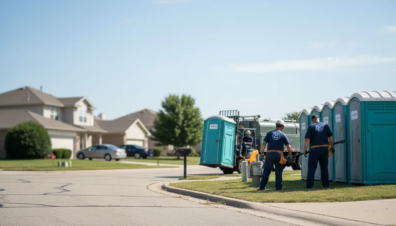 Porta Potty Rental in Iowa City, IA near me